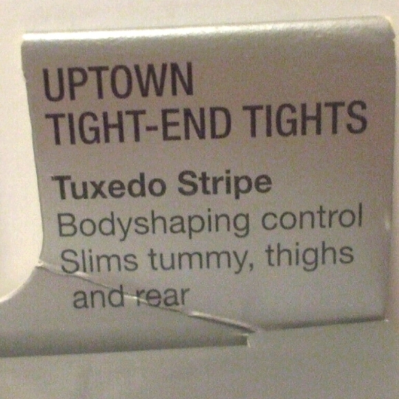 Spanx Uptown Tight-End Tights Patterned Bodyshaping Black - Picture 5 of 9